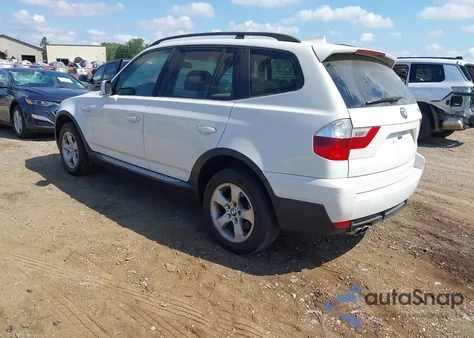 2008 BMW X3 3.0Si z USA, uszkodzony, nr VIN WBXPC93408WJ23429